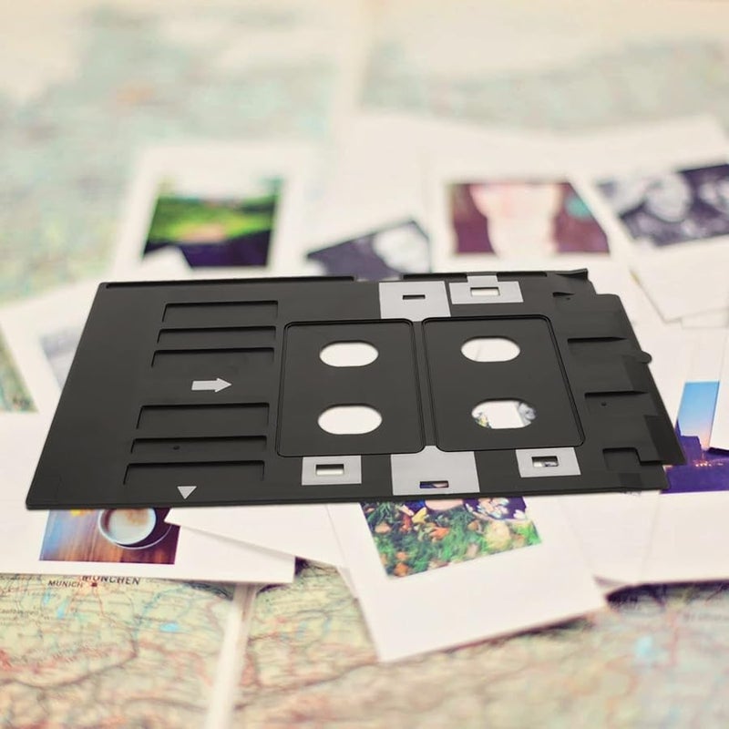 DOITOOL PVC Card Printer Tray Double Slot Design Easy Install for Home Office School Use - Image 3